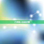 八字看人生起伏图，免费一生运势起伏图