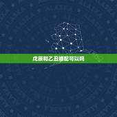 戊辰和乙丑婚配可以吗，戊辰年，乙丑月，甲戌日，庚午时，求大师看看婚烟
