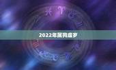 2022年属狗虚岁，2022 年九星年龄对照表