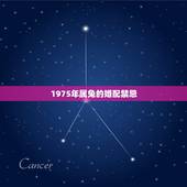 1975年属兔的婚配禁忌，75年属兔的和什么属相最配