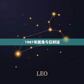 1987年属兔今日财运，2022 年属兔人的全年运势