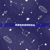 丙寅年的虎何时出头，丙寅虎五行属什么