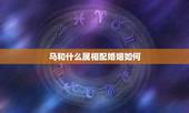 马和什么属相配婚姻如何，生肖马跟什么属相最合