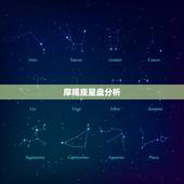 摩羯座星盘分析，请大师分析摩羯座的星盘，谢谢