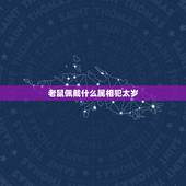 老鼠佩戴什么属相犯太岁，鼠年犯太岁的四个属相