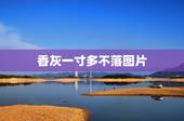 香灰一寸多不落图片，给仙家上香，上三根，三根香的香灰不落，一寸多长的香