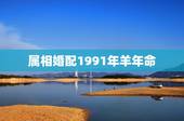 属相婚配1991年羊年命，1991年属羊男孩要配哪个属相合婚呢？