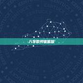 八字软件破解版，哪里有合八字破解版软件