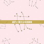 虚岁21属什么生肖属相，今年21虚岁22生肖属什么，是几年的
