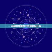 马和鸡属相合不合属鸡配什么，马和鸡属相合不合