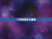 11月份是什么星座，十一月是什么星座