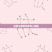 女属马男属鸡他俩人婚配，属马男跟属鸡女的婚配情况