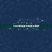 1984年出生今年多少周岁，1984年的鼠多少岁