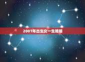 2001年出生女一生婚姻，2001年阴历七月 二十出生的。感情婚姻怎么