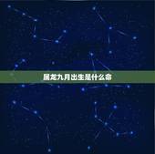 属龙九月出生是什么命，88年农历9月的龙是什么命