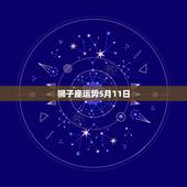狮子座运势5月11日，狮子座今日运势