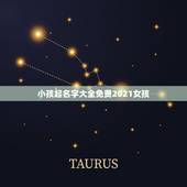 小孩起名字大全免费2021女孩，2021女孩名字大气文雅