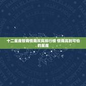 十二星座智商情商双高排行榜 情商高到可怕的星座