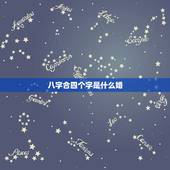 八字合四个字是什么婚，生辰八字和了四个字，请问可以结婚吗？