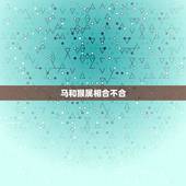 马和猴属相合不合，马和猴属相合不合