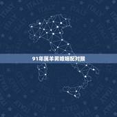 91年属羊男婚姻配对猴，91女羊92男猴姻缘