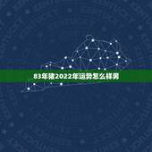 83年猪2022年运势怎么样男，83年生肖猪男天秤座一生财运？