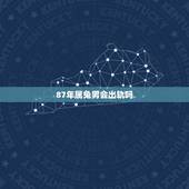 87年属兔男会出轨吗，属兔40多岁的男人出轨吗