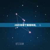2021年各个属相年龄，2021年十二生肖年龄对照表