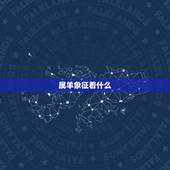 属羊象征着什么，梅兰竹菊象征着什么
