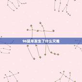 96鼠年发生了什么灾难，鼠年大事件灾难