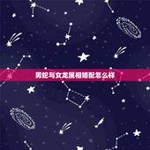 男蛇与女龙属相婚配怎么样，属相龙和蛇配好吗