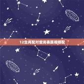 12生肖配对查询表属相婚配，属蛇的属相婚配表