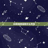 88年龙财运在什么方位，88年龙和86年虎合不合
