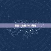 紫微斗数看2022财运，2022紫微斗数运势