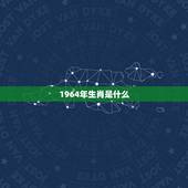 1964年生肖是什么，1964年生的是什么生肖