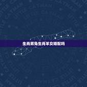 生肖男兔生肖羊女婚配吗，属兔男和属羊女配吗？