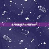 生肖蛇和生肖蛇婚配怎么样，属蛇的和属蛇的婚姻相配吗？