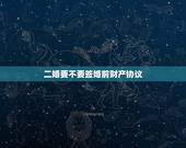 二婚要不要签婚前财产协议，我是二婚.结婚不到一年想离婚怎么办