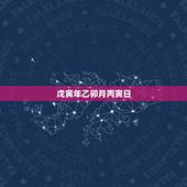 戊寅年乙卯月丙寅日，乙卯年己卯月丙寅日壬辰时