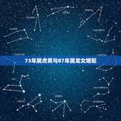 73年属虎男与87年属龙女婚配，属虎和属龙相配吗？