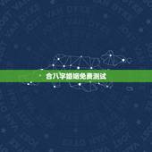 合八字婚姻免费测试，八字算命婚姻免费测试