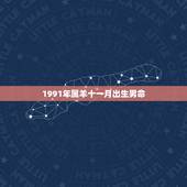 1991年属羊十一月出生男命，1991属羊出生月份命运