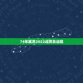 74年属虎2022运势及运程，1974年属虎人2022年运势