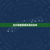 五行是看属相还是出生年，五行属什么是看生肖还是年份？谢谢