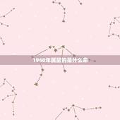 1960年属鼠的是什么命，1960年属鼠男桃花运