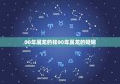 00年属龙的和00年属龙的婚姻(如何避免同类相斥)