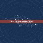 2012腊月十九是什么属相，1995年农历腊月十九出生的女孩是什么命？