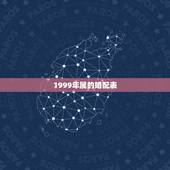 1999年属的婚配表，99年的和几几年的属相最配