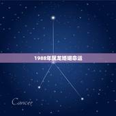 1988年属龙婚姻命运 1988年属龙姻缘在哪年