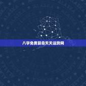 八字免费算命天天运势网，时辰八字免费算命